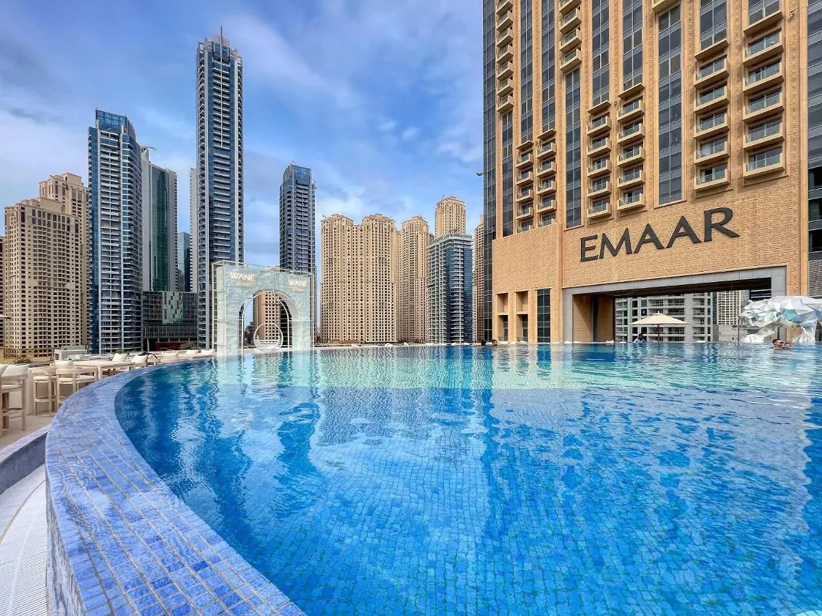 Welcome Home At The Address Marina 1Br Dubai Apartamento