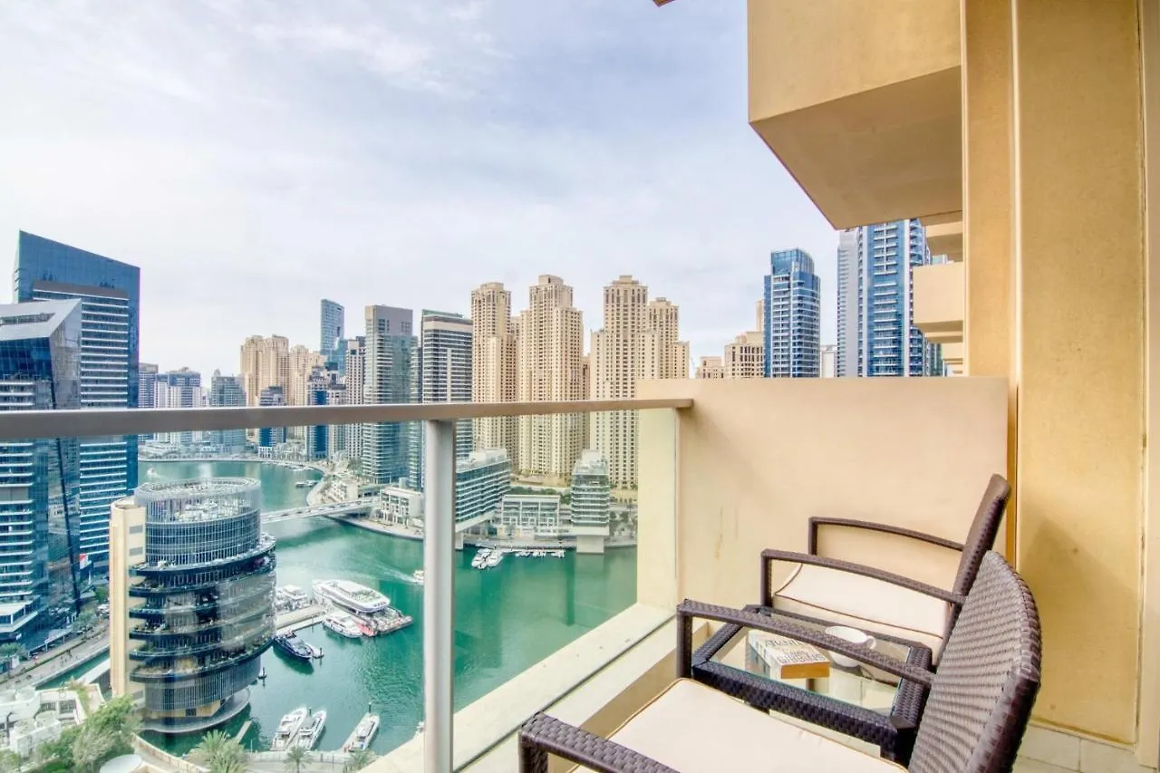 Welcome Home At The Address Marina 1Br Dubai Apartamento